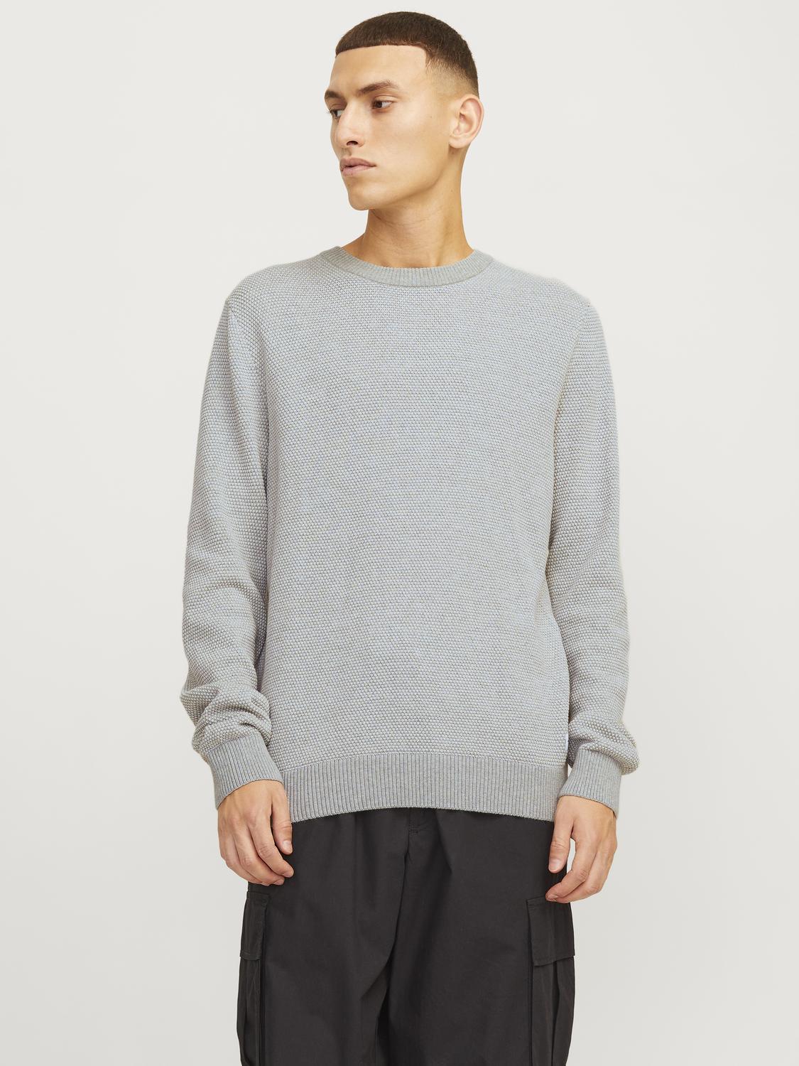 JJEGLOBE KNIT CREW NECK
